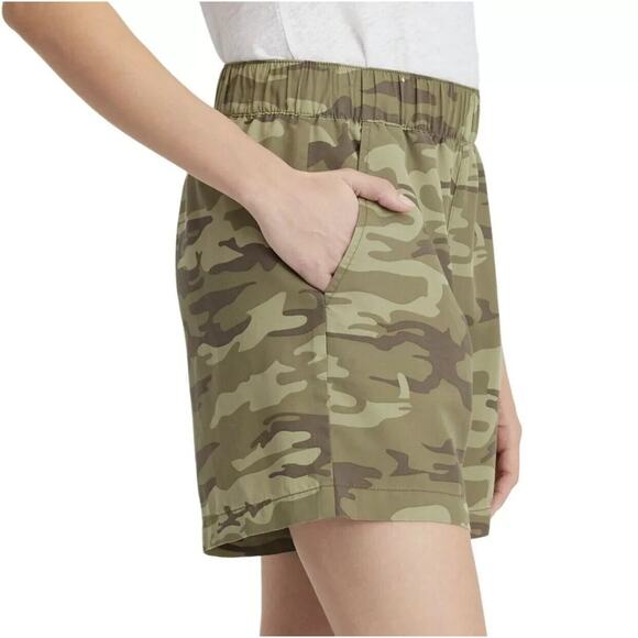 Social Standard by Sanctuary Green Brown Camo Boardwalk Pull On Shorts XXL - Picture 3 of 13
